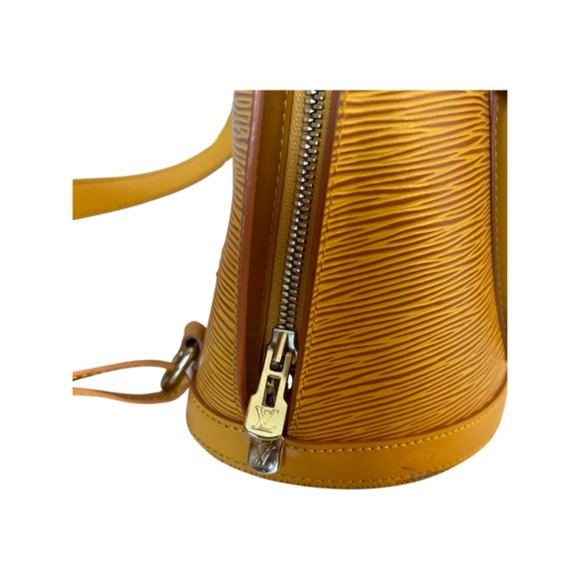 Louis Vuitton Yellow Epi Gobelins Backpack main image 4